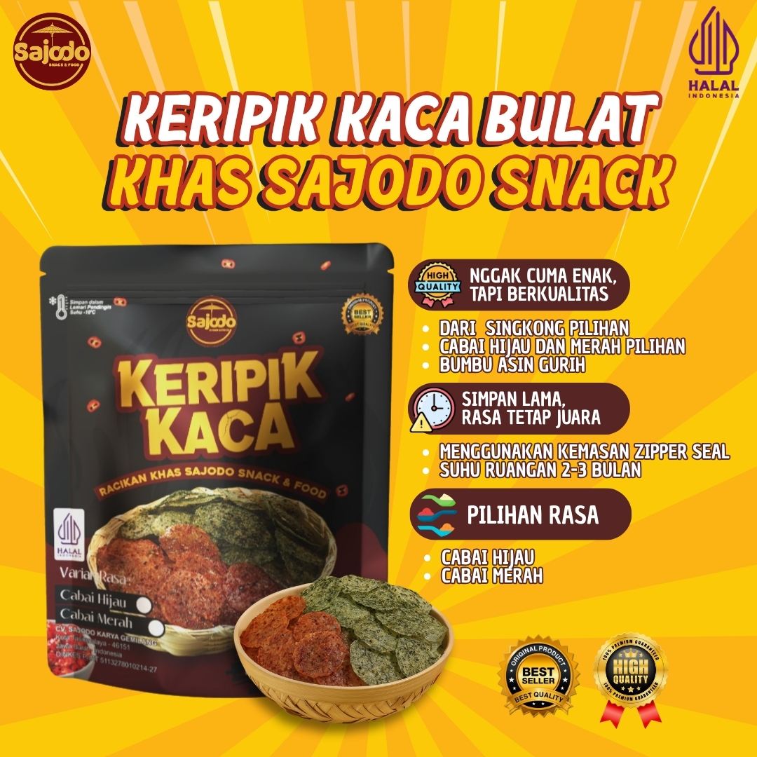 Keripik Kaca Sajodo Snack & Food